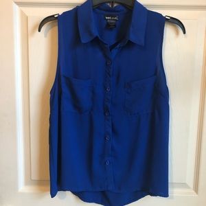 Blue Wet Seal tank top